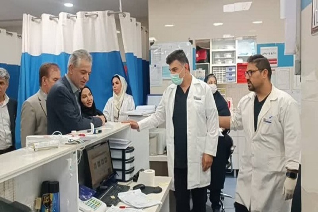 بازدید مدیرکل درمان مستقیم سازمان تأمین اجتماعی از بیمارستانهای ملکی استان خوزستان بازدید مدیرکل درمان مستقیم سازمان تأمین اجتماعی از بیمارستانهای ملکی استان خوزستان